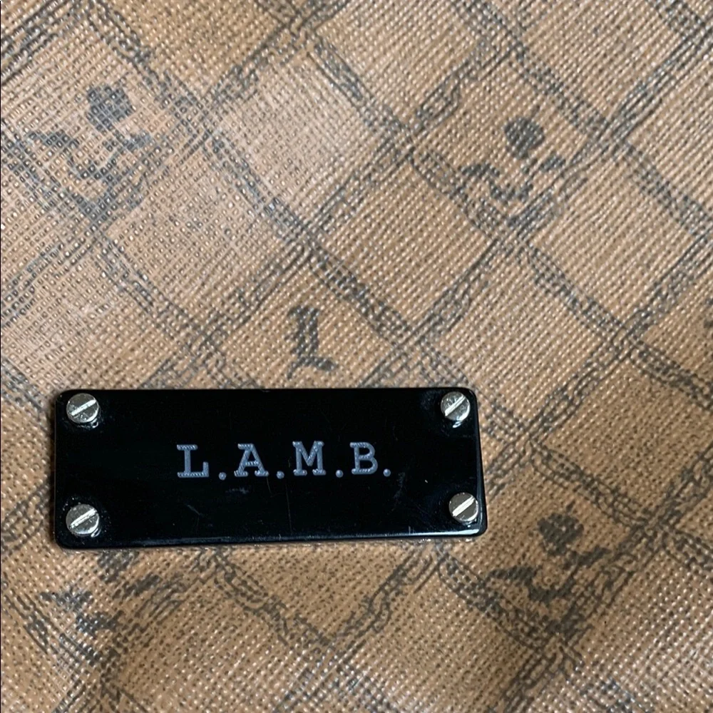 L.A.M.B. by Gwen Stefani Monogram Makeup Bag